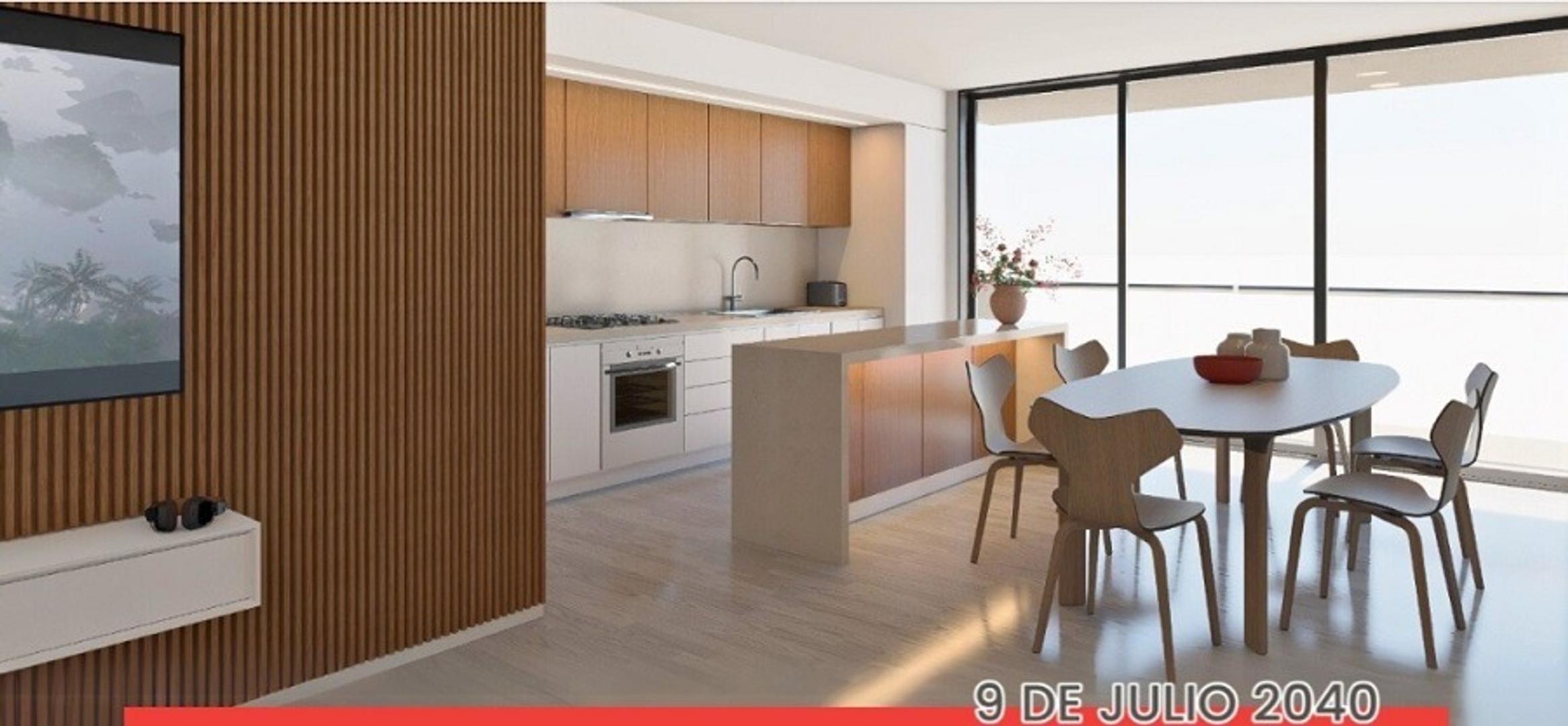 Departamentos 2 Dormitorios Pozo 9 de Julio 2040 Rosario