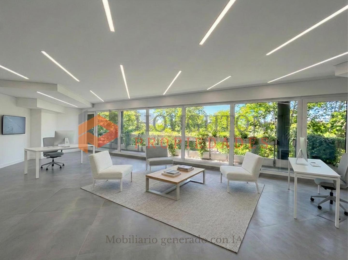 Oficina AAA en Venta de 92m2 en Palermo con Cochera  (A ESTRENAR)