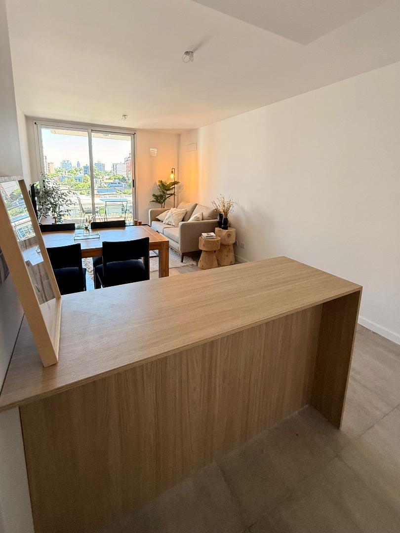 Departamento 2 ambientes con 1 baño