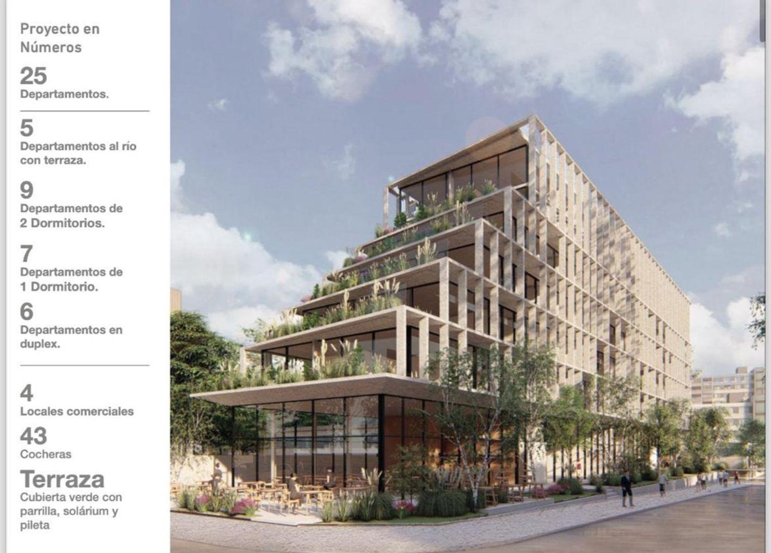 Departamento en Venta con 1 cocheras