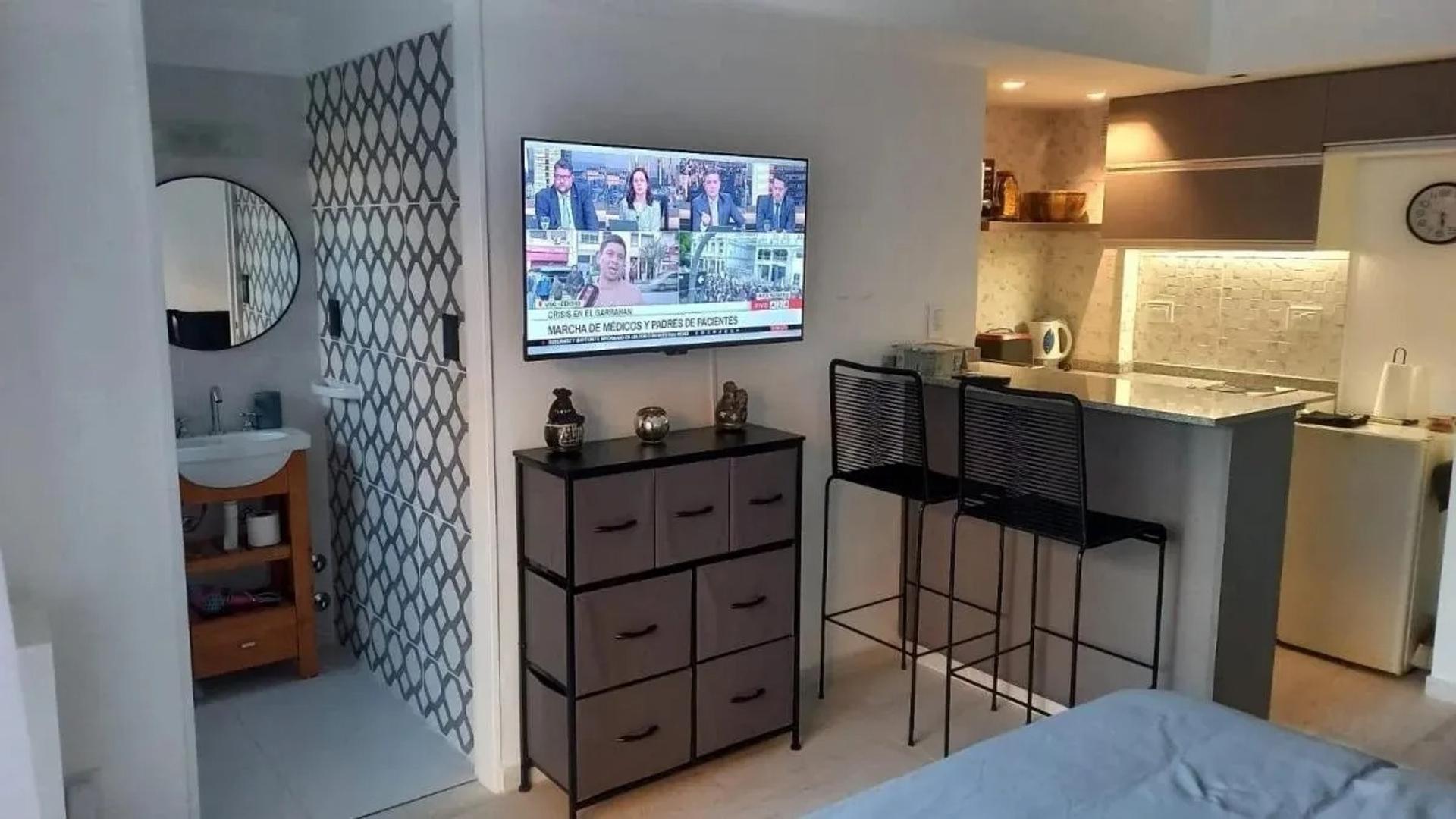 Departamento Monoambiente con 1 baño