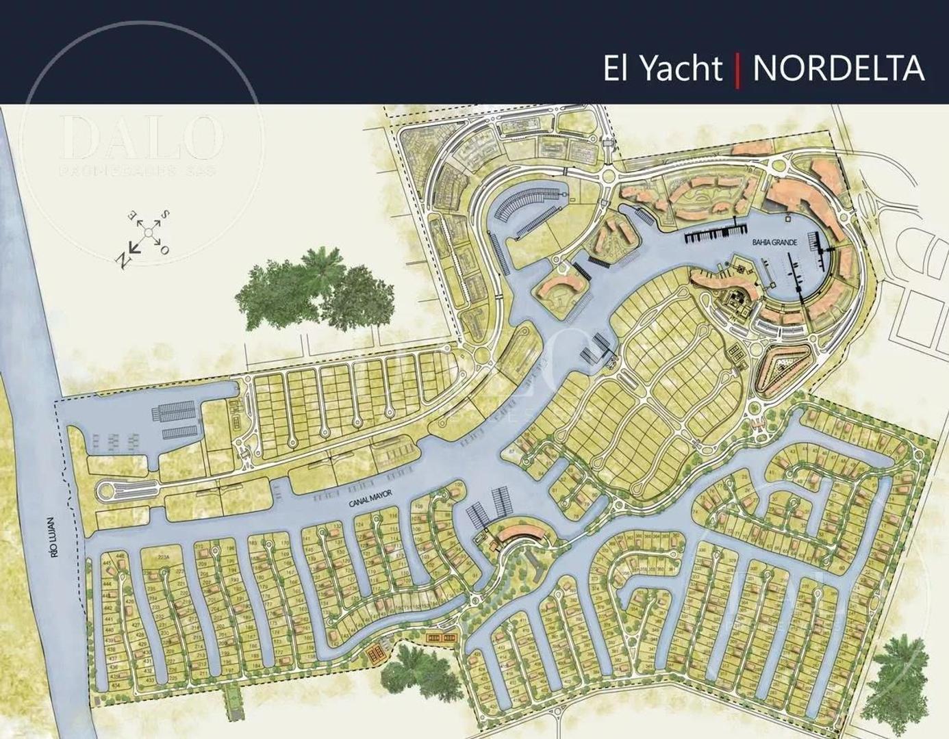 Lote en barrio El Yacht, Nordelta