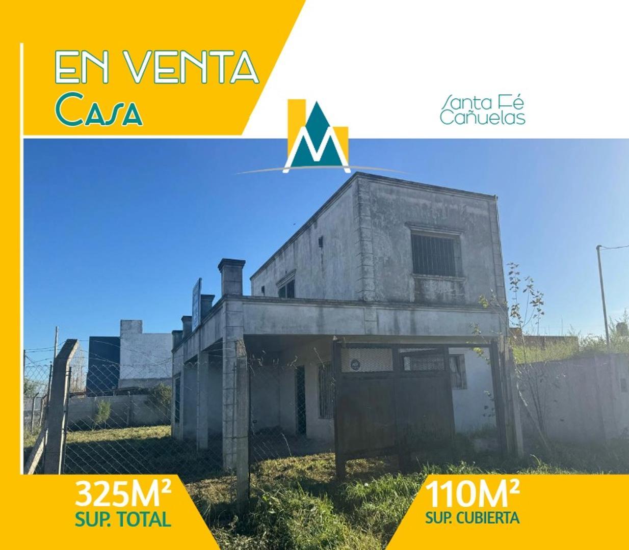 CASA A TERMINAR A LA VENTA EN CAÑUELAS