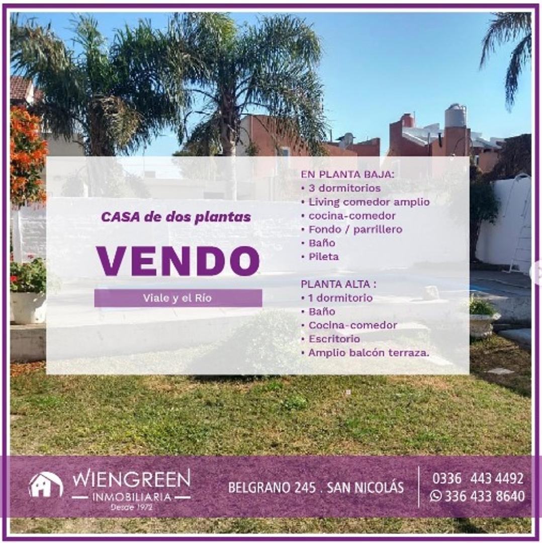 Vendo Casa  en dos plantas