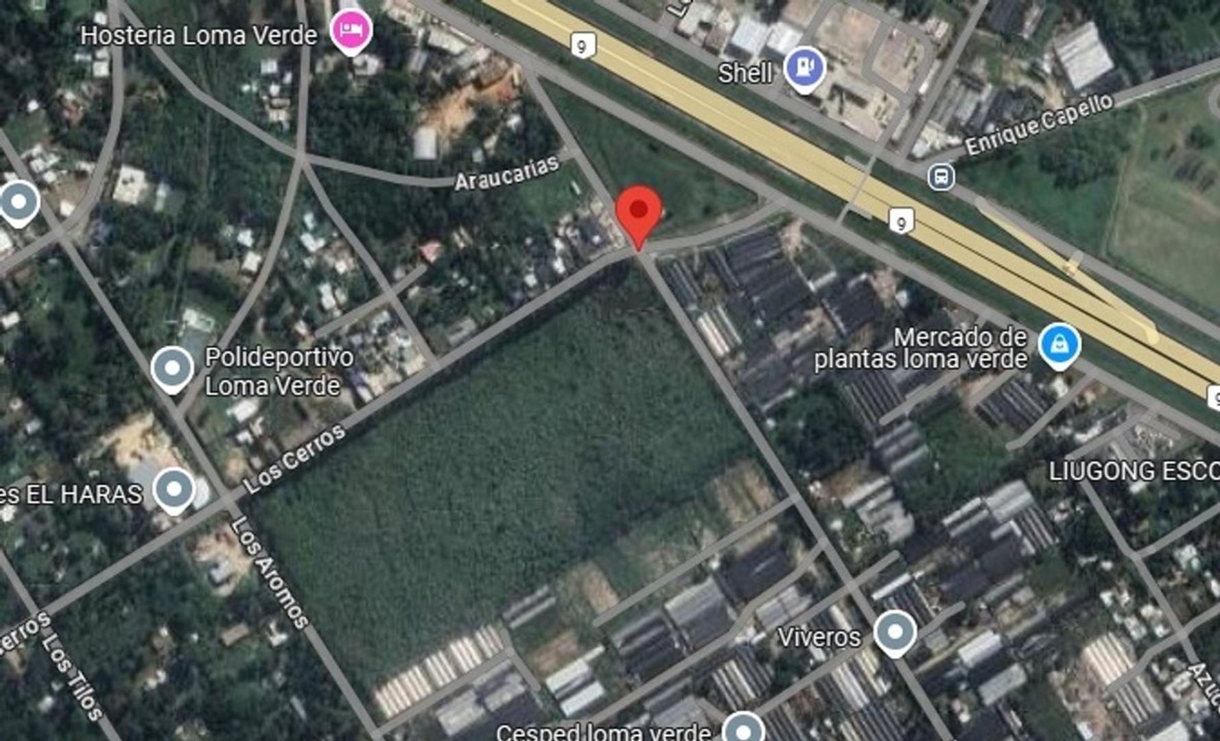 Venta lote 9 hectáreas en Loma Verde Escobar Bs As