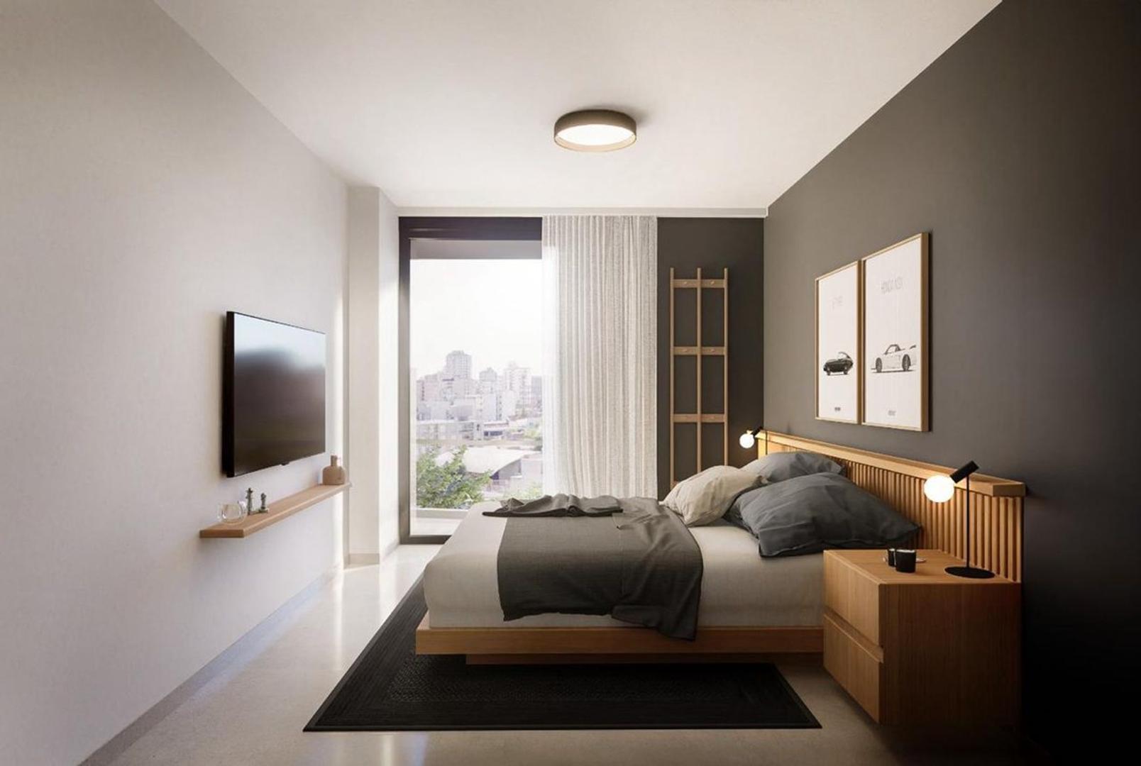 Departamento 2 ambientes con 1 baño