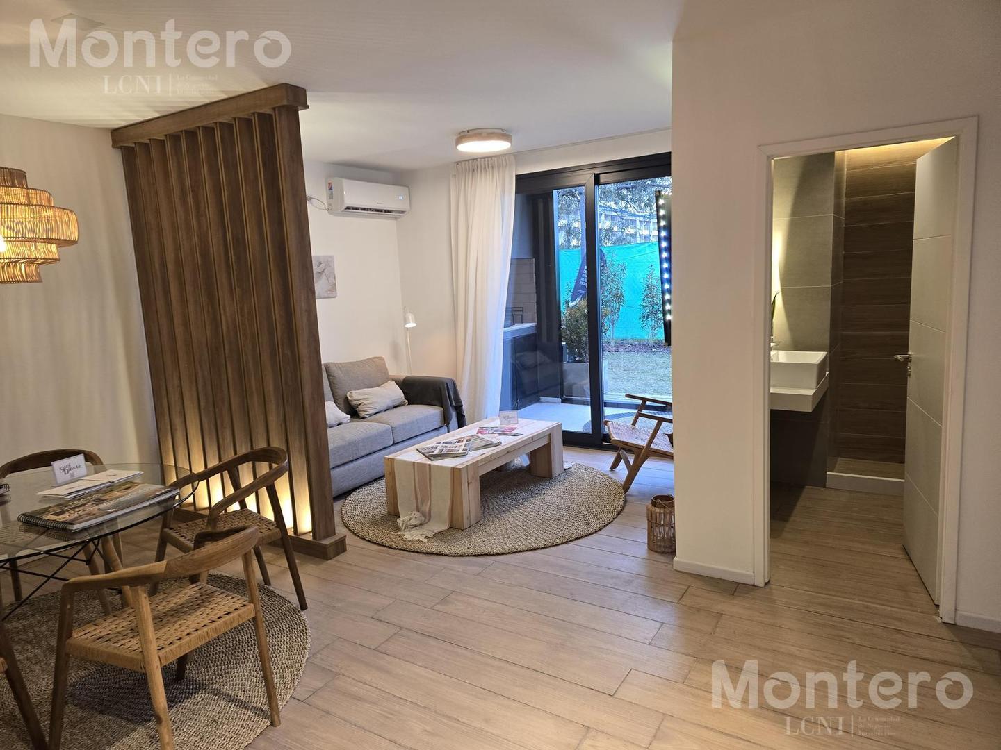 Departamento 2 ambientes con 1 baño