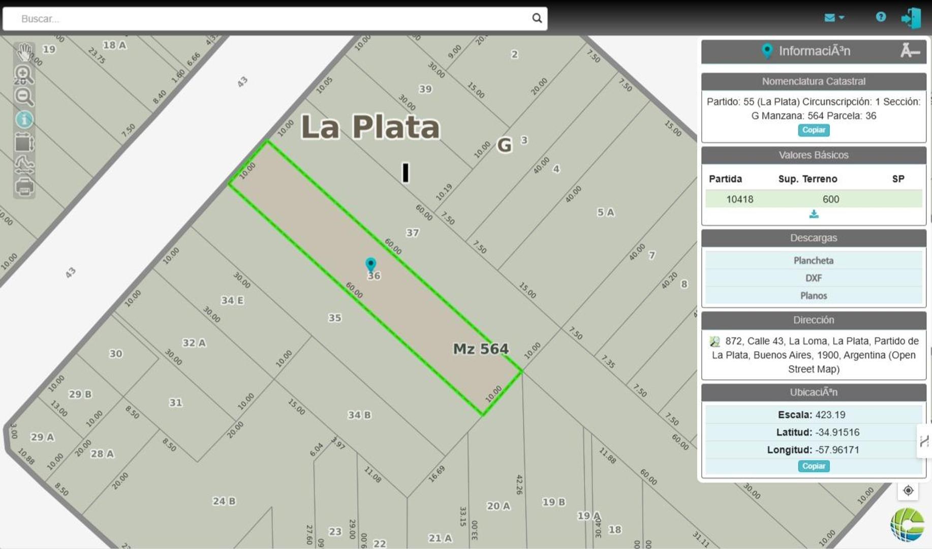 Terreno en Venta en Microcentro, USD 300.000