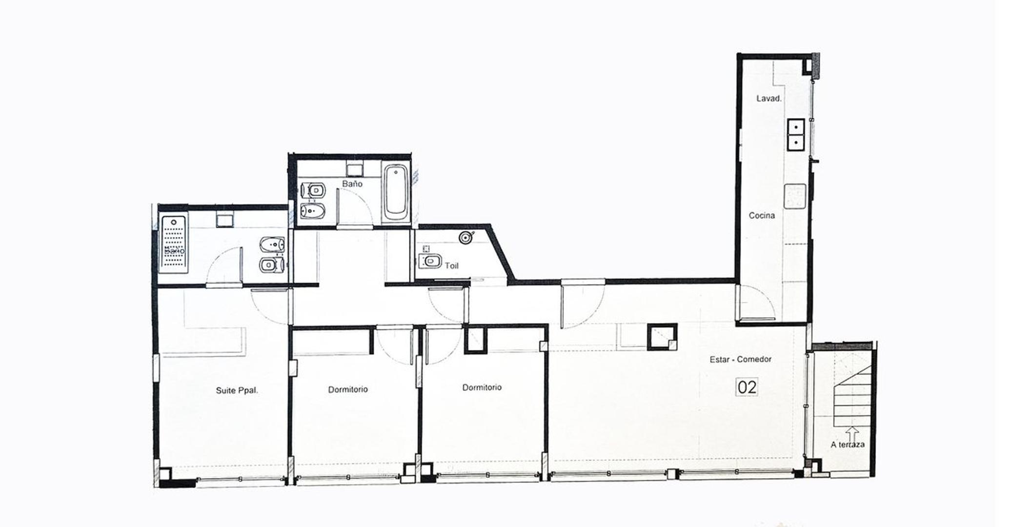Departamento en Venta con 1 cocheras