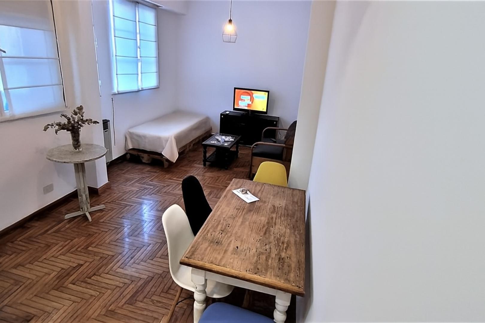 Departamento 2 ambientes amoblado en Palermo