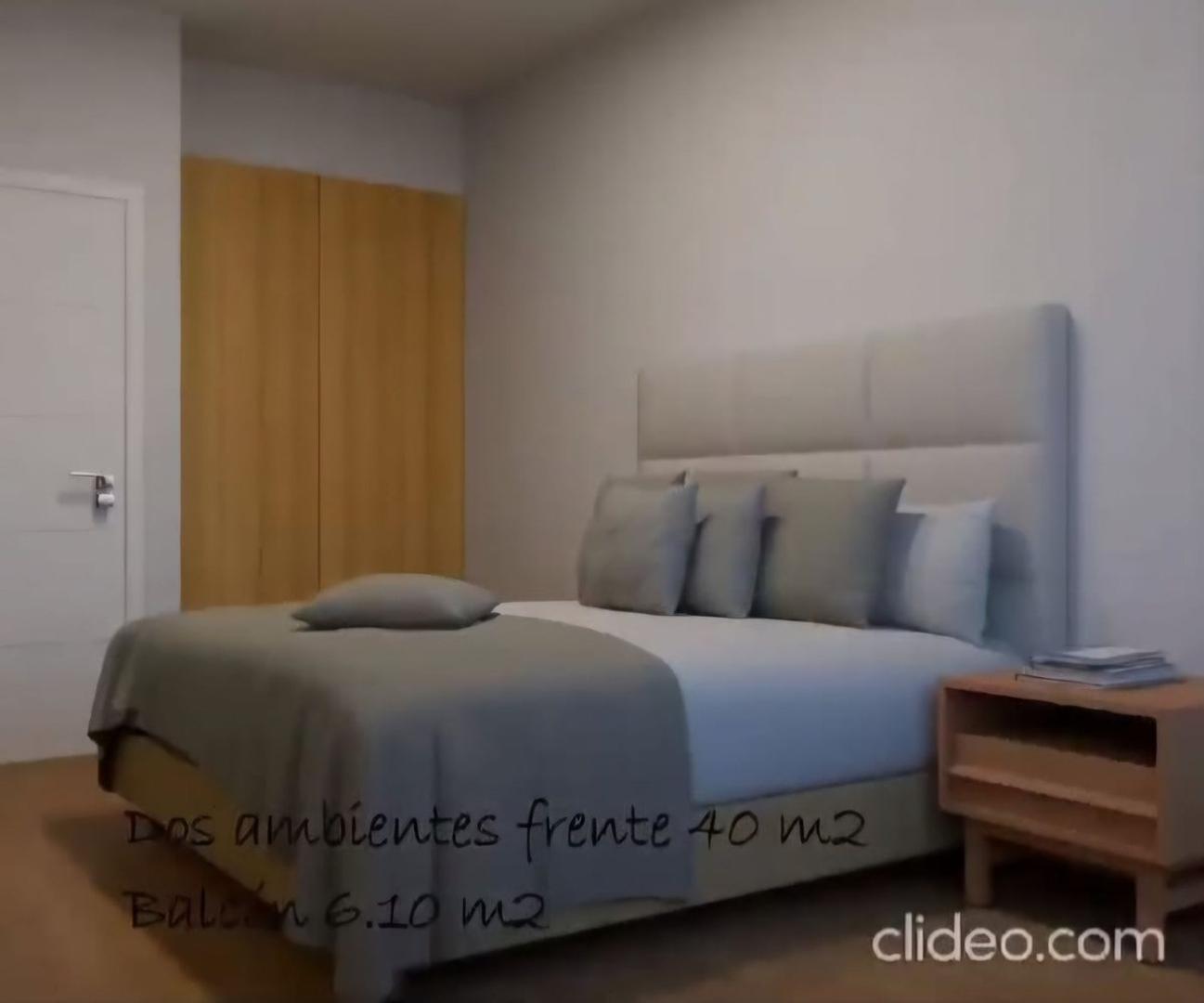 Departamento Monoambiente con 1 baño