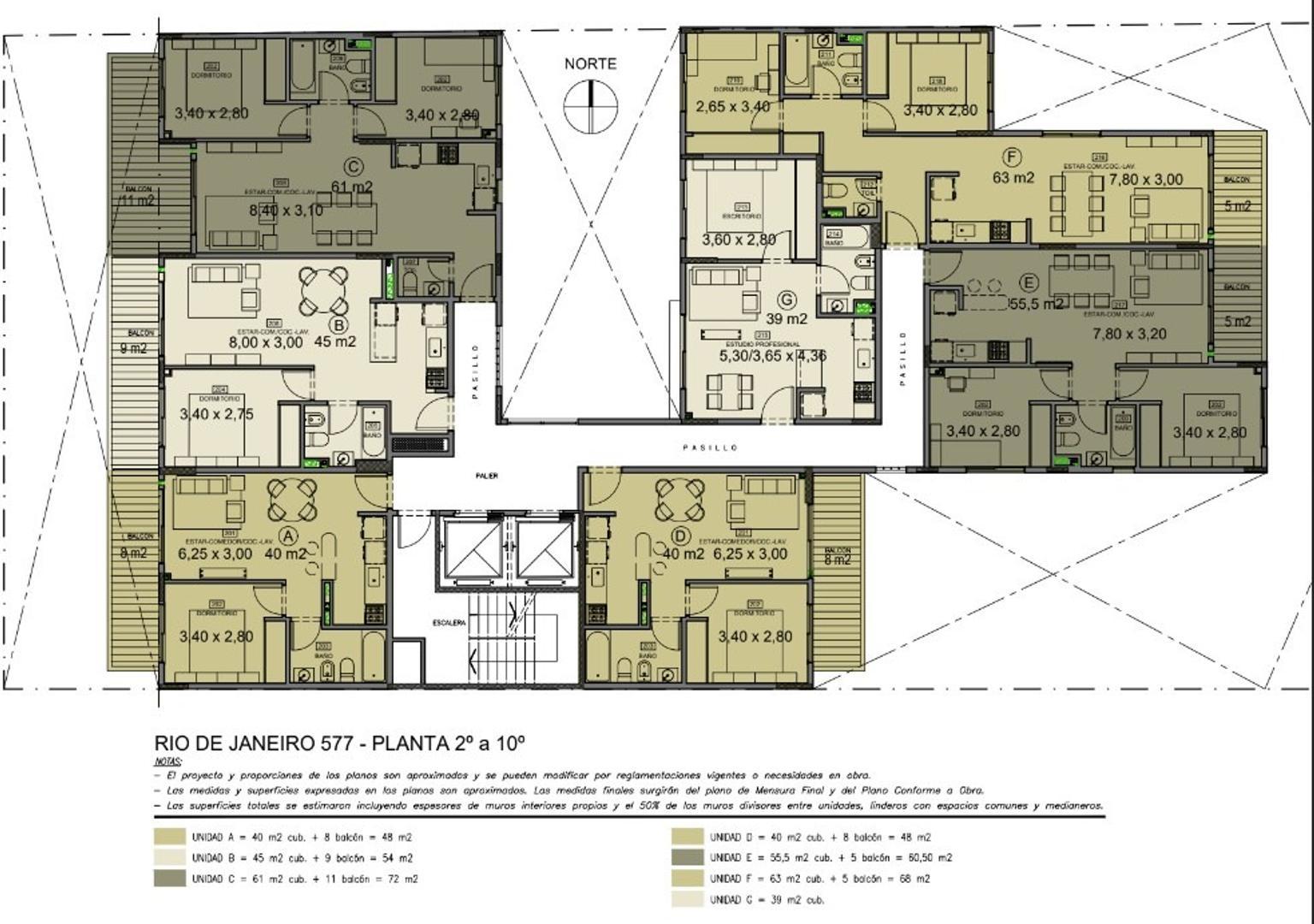 Departamento 2 ambientes con 1 baño