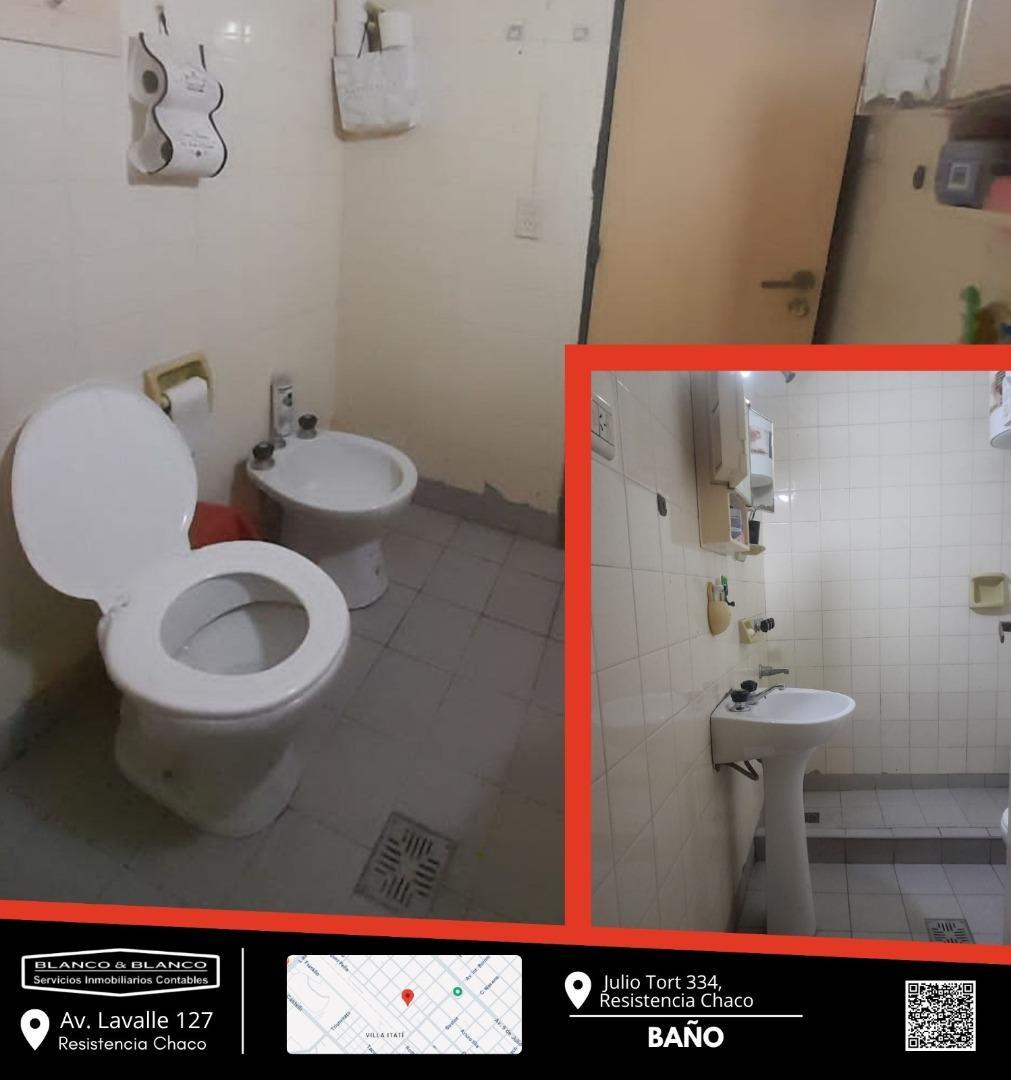 Departamento 3 ambientes con 1 baño