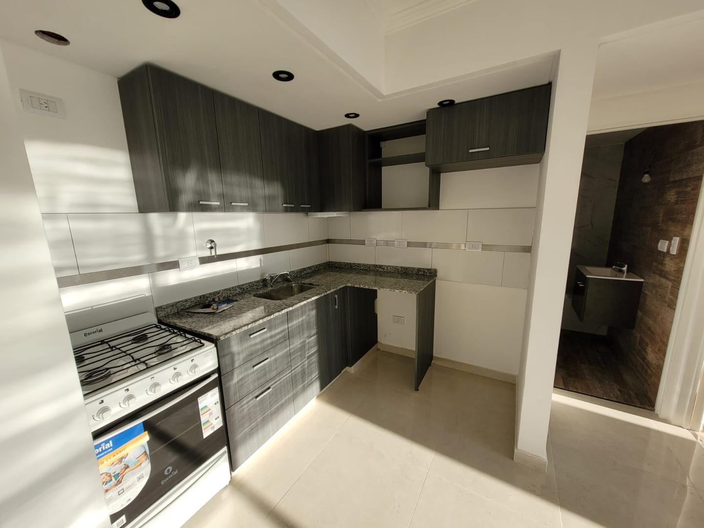 Departamento 2 ambientes con 1 baño