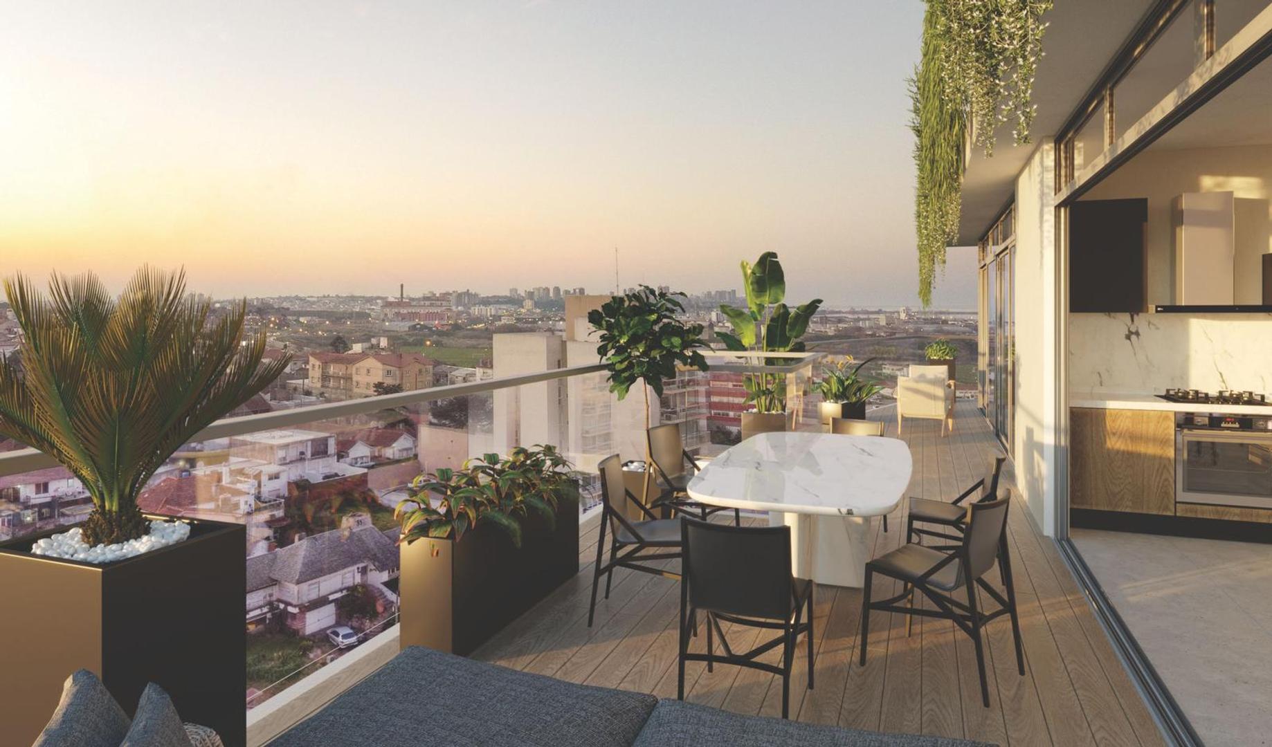Departamento Dúplex de 4 Ambientes en Punta Mogotes, Mar del Plata (Piso 9 y 10 Frente)