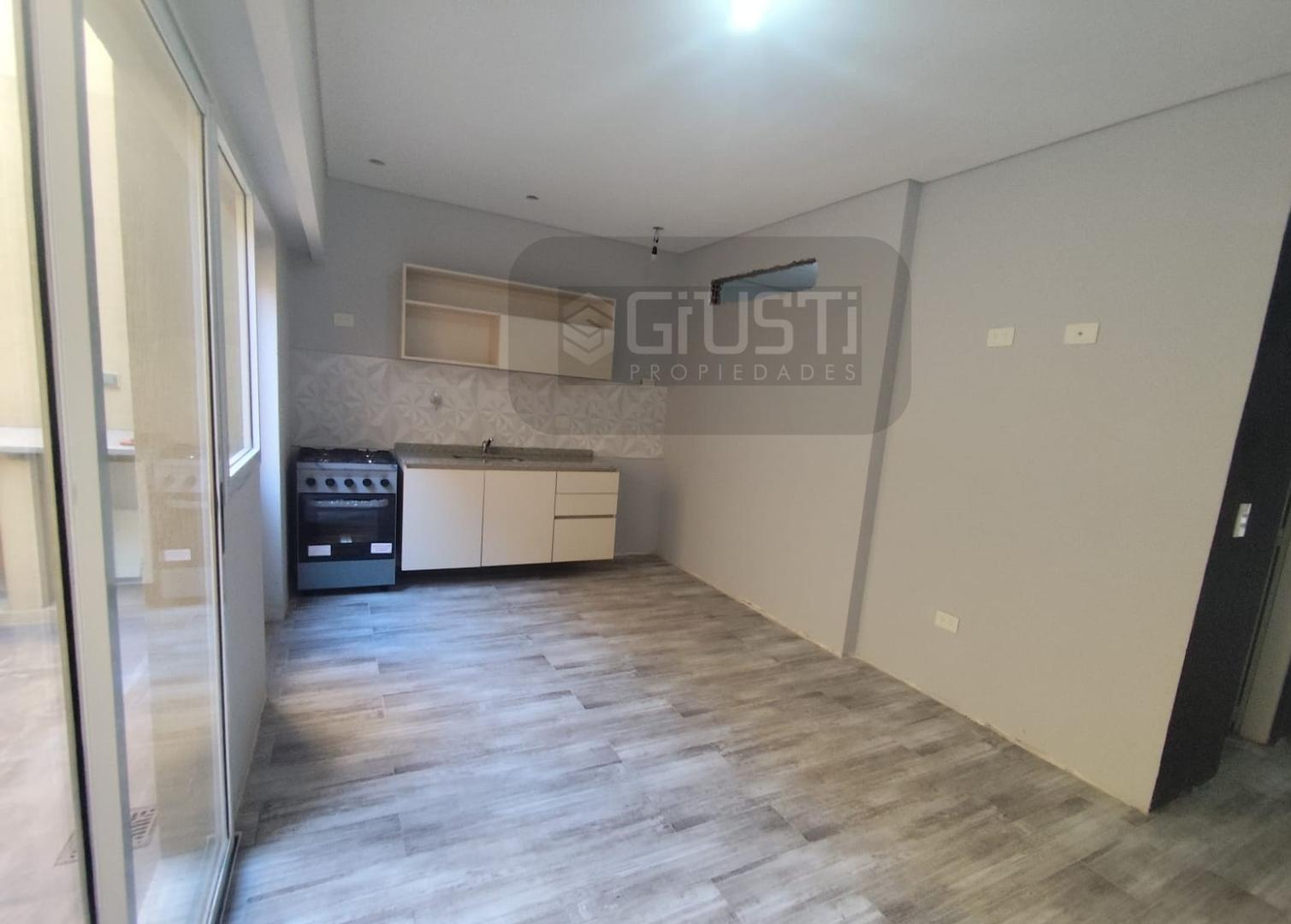 Departamento 2 ambientes con 2 baños