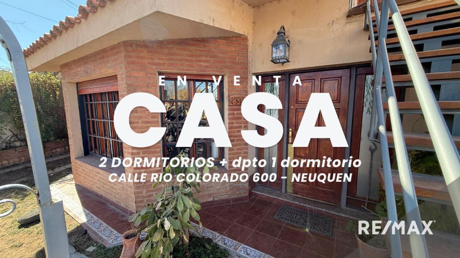 VENTA CASA CON DEPARTAMENTO, QUINCHO CON PARRILLA