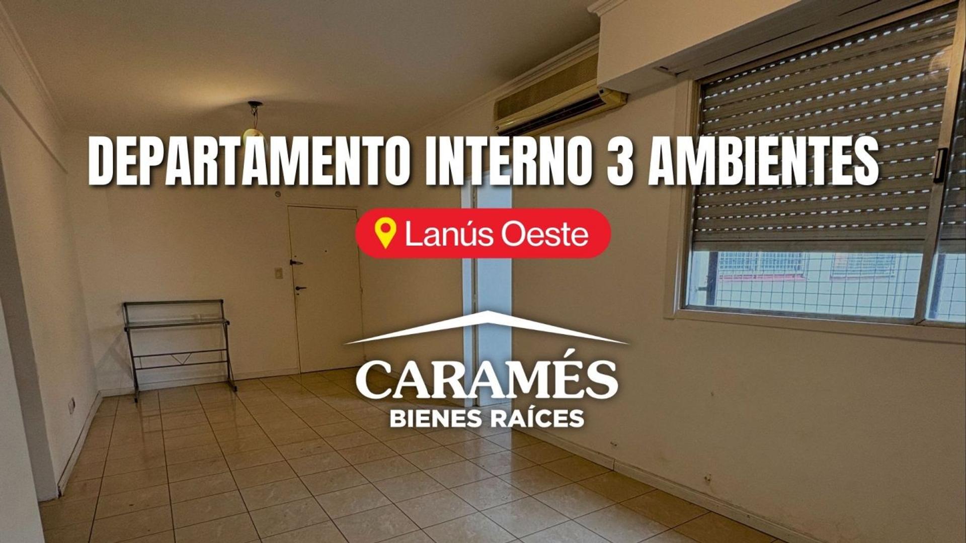 ¡Oportunidad! Dpto 3 ambientes en pleno Lanús Oeste