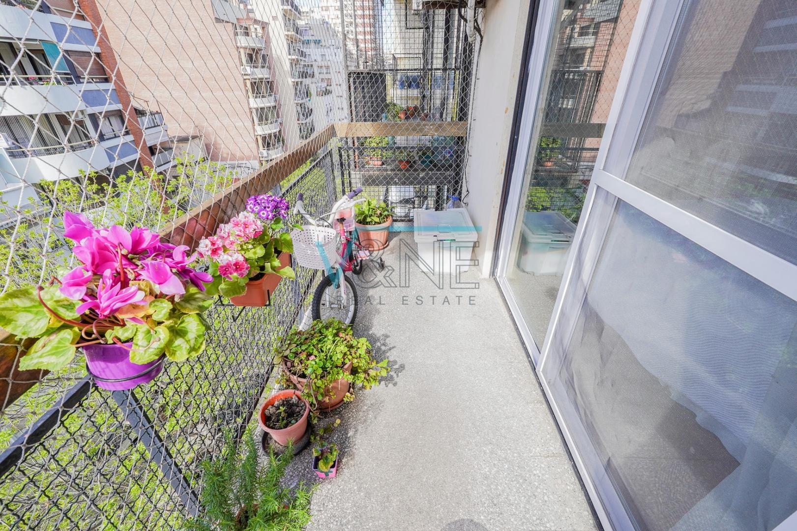 Departamento 2 ambientes con 1 baño