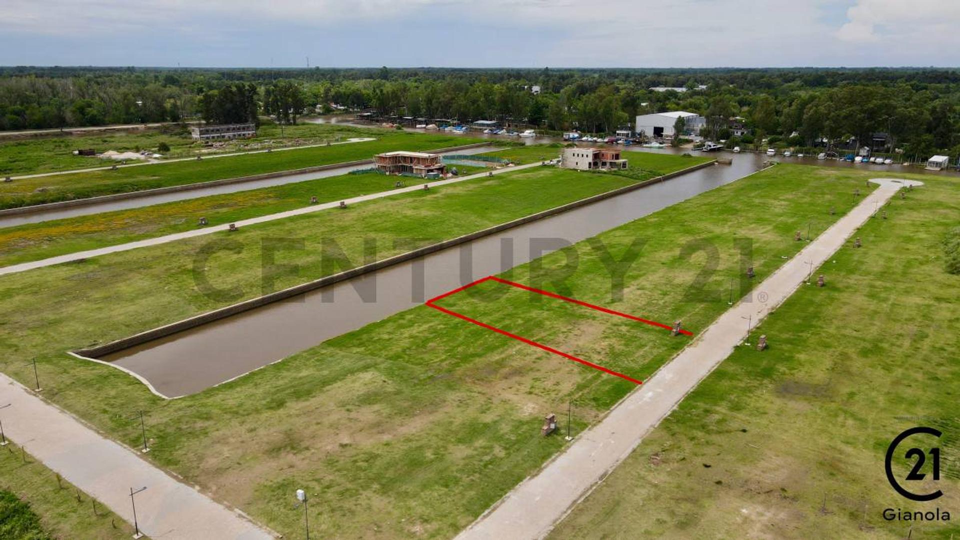 Venta de lote terreno en Barrio Nautico Villanueva cerca Nordelta Tigre al rio