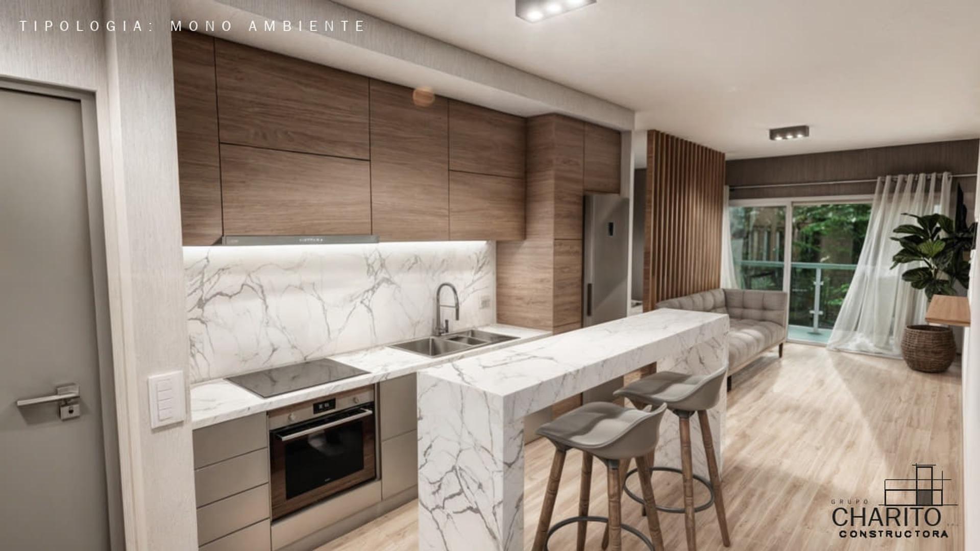 Monoambiente Div en obra - Financiado - Sáenz Peña