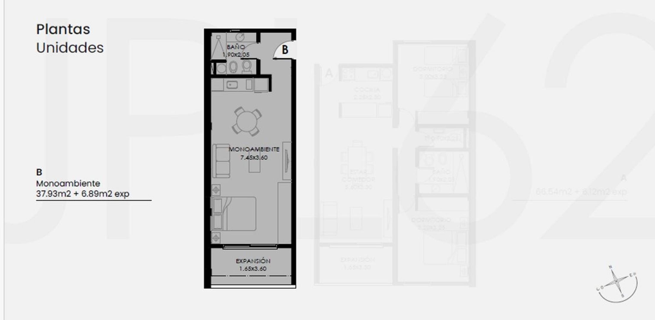 VENTA/AMPLIO MONOAMBIENTE/SERVICIOS/ Bo. S.MARTIN