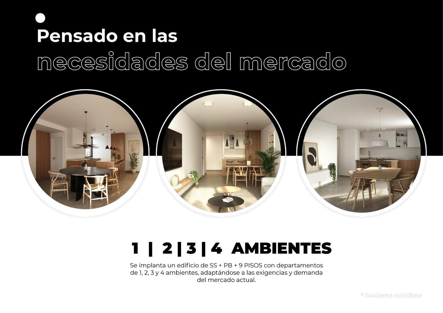 Departamento en Venta de Monoambiente