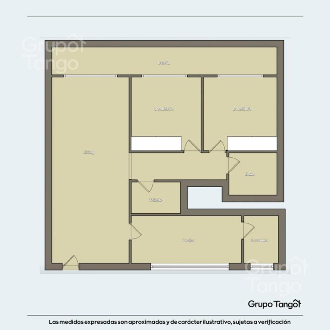 Departamento en Venta de 2 dormitorios