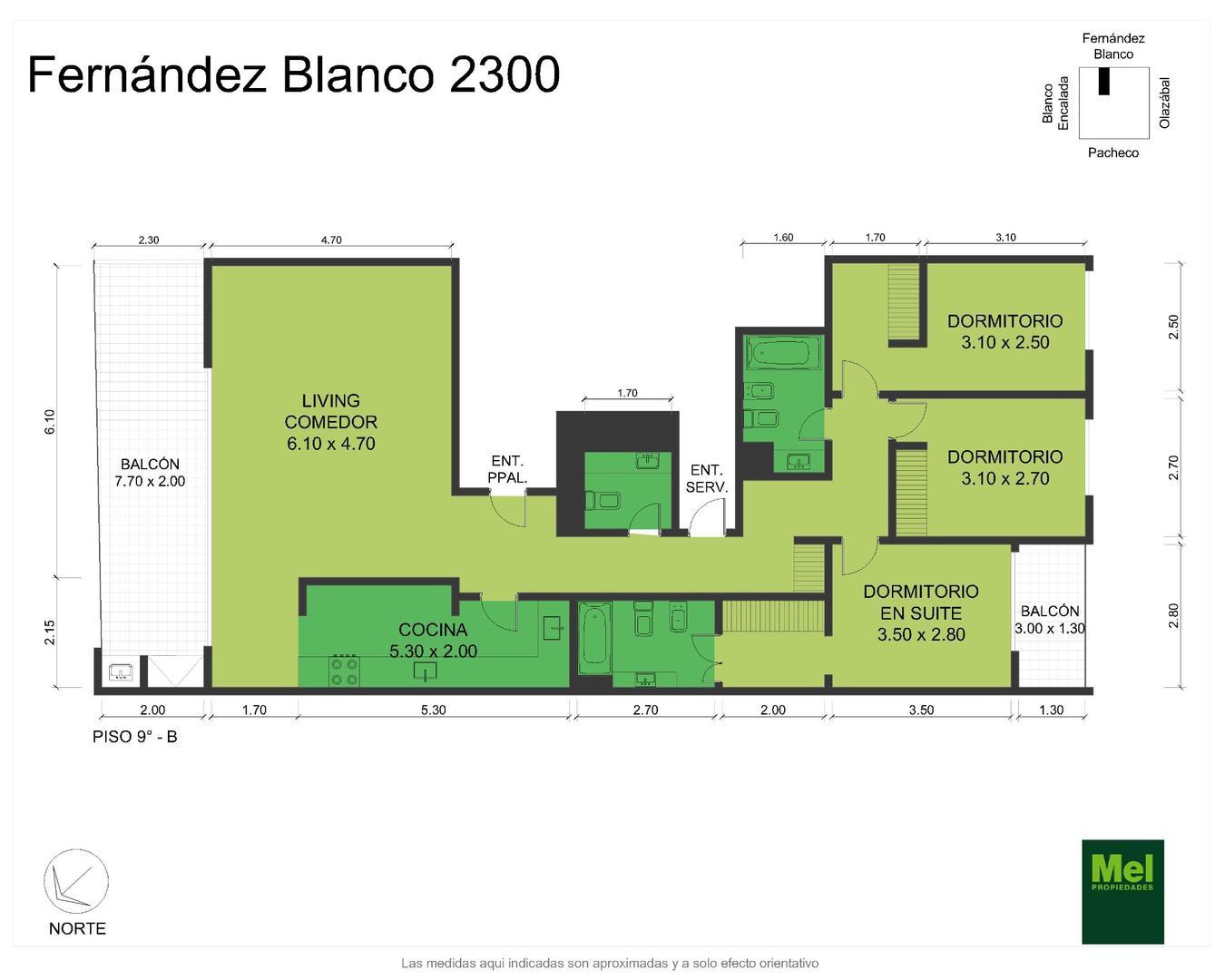 Departamento en Venta de 4 ambientes