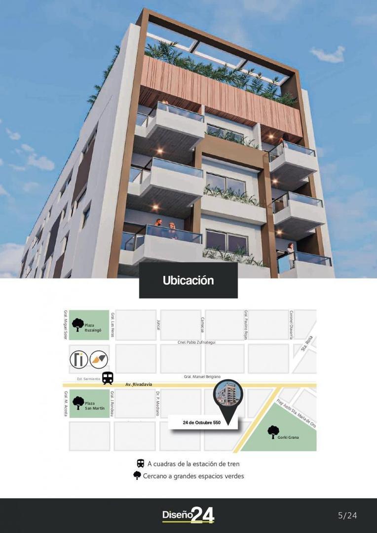 Departamento en Venta con 2 cocheras