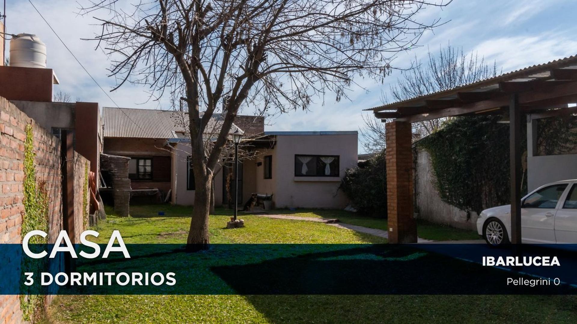 VENTA CASA 3 DORMITORIOS - IBARLUCEA