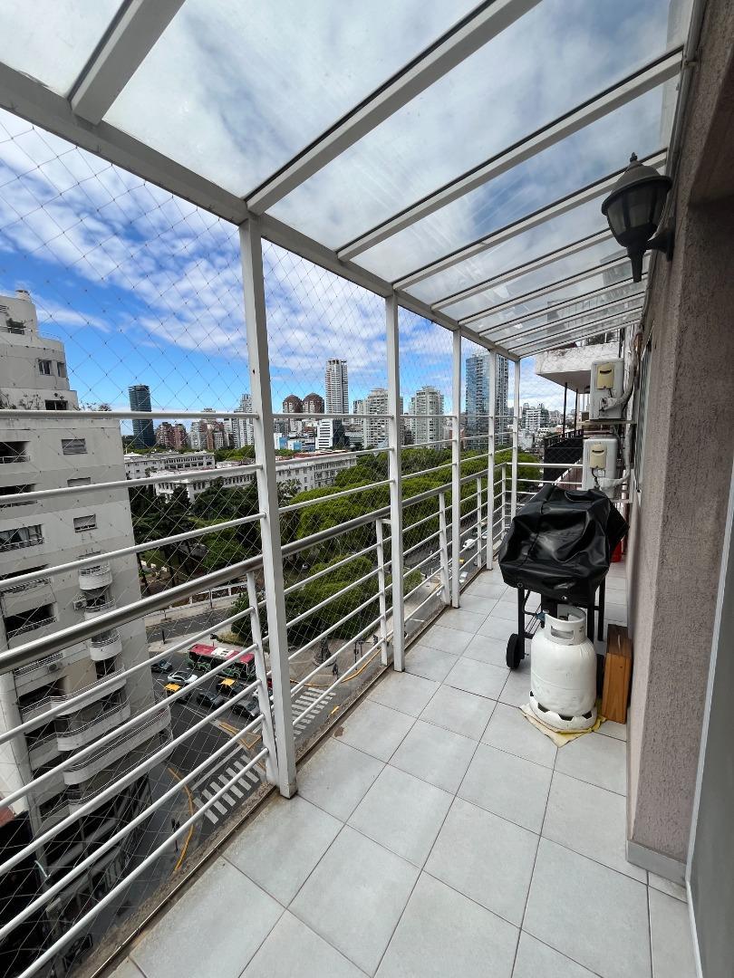 Alquiler. Departamento 4 amb. Cochera. Santa Fe y Fitz Roy.