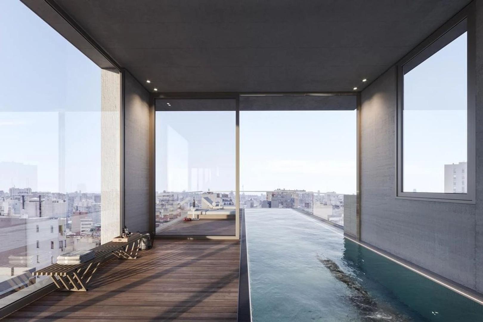 Departamento 2 ambientes con 1 baño