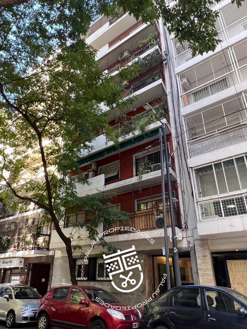 Amoblado - 3 ambientes internos recien pintado