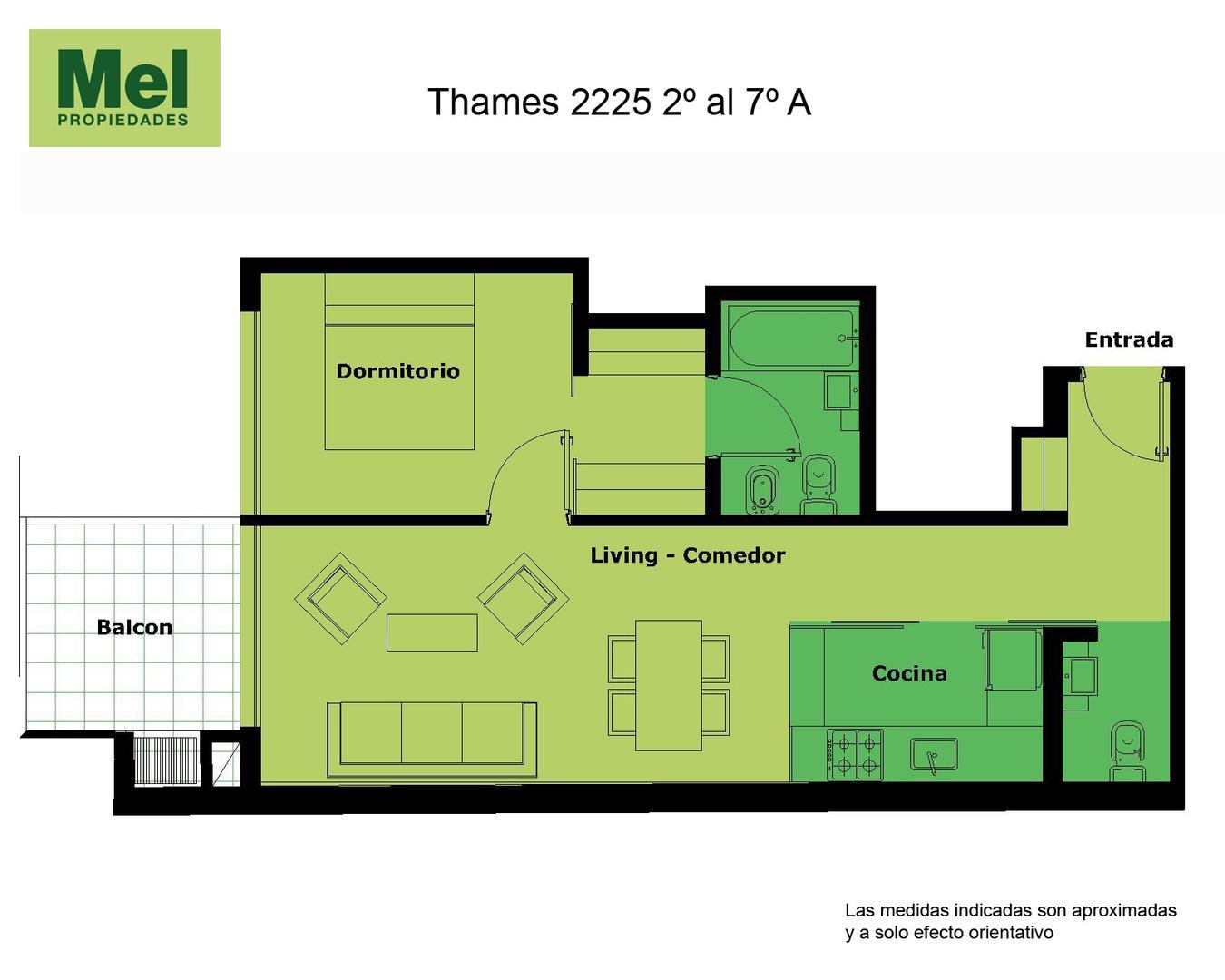 Thames 2200, Piso 7