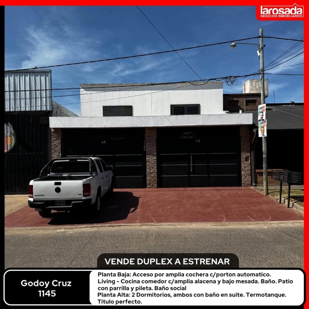 VENDE DUPLEX A ESTRENAR - APTO CREDITO