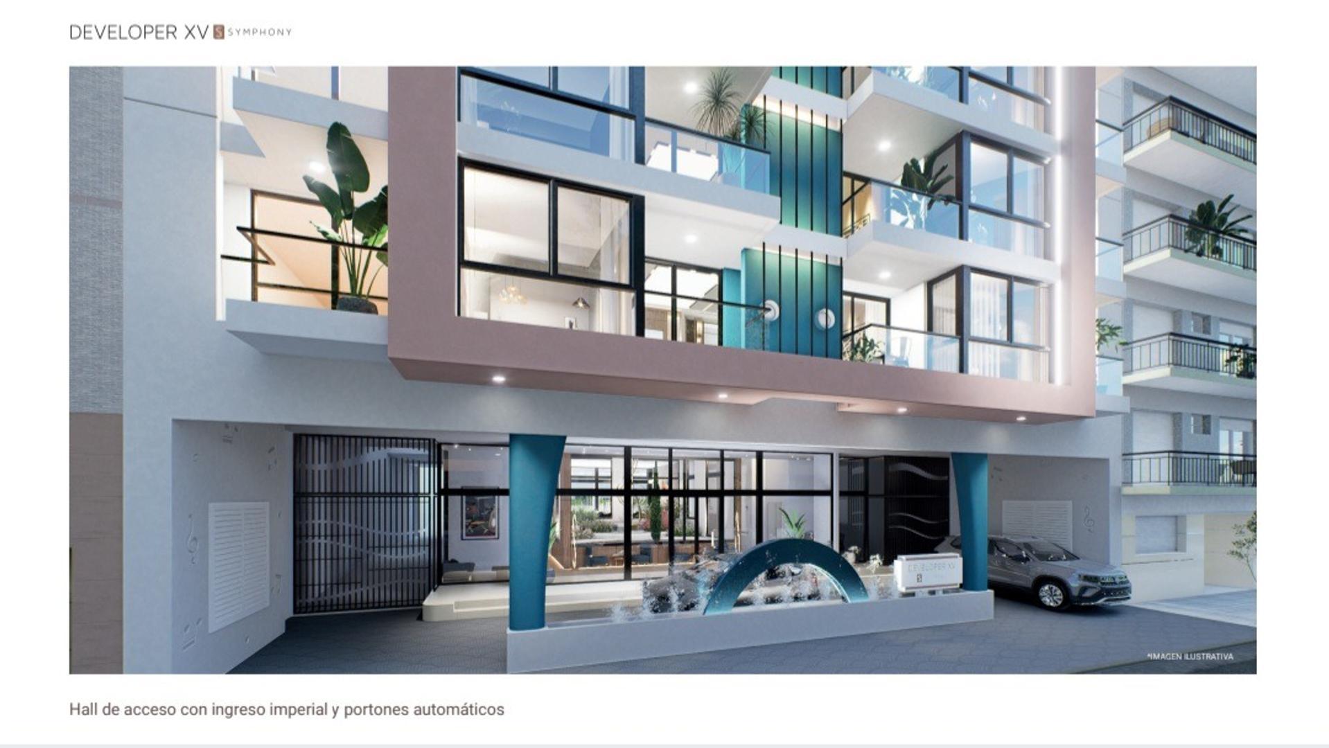 DPTO 2 AMB. EN POZO DEVELOPER XV SYMPHONY