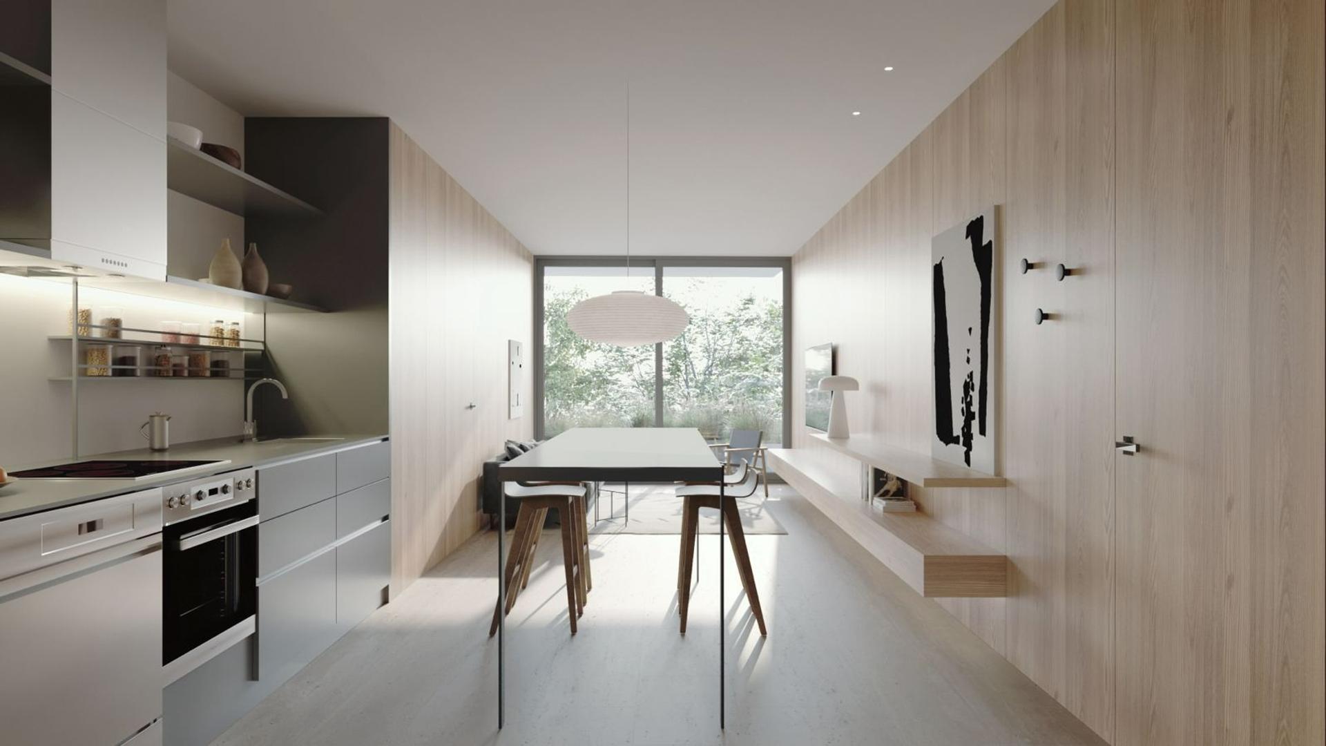 Departamento 2 ambientes con 2 baños