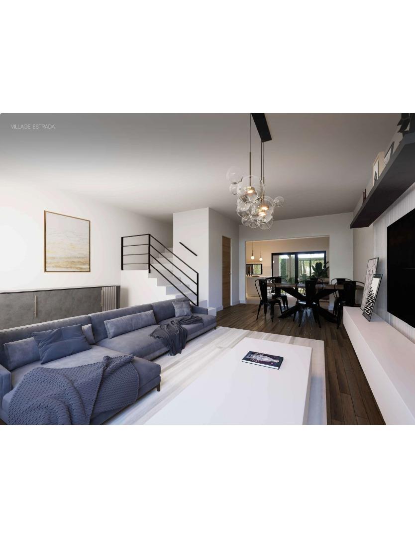 Casa tipo Duplex a estrenar 3 dorm en barrio semi cerrado