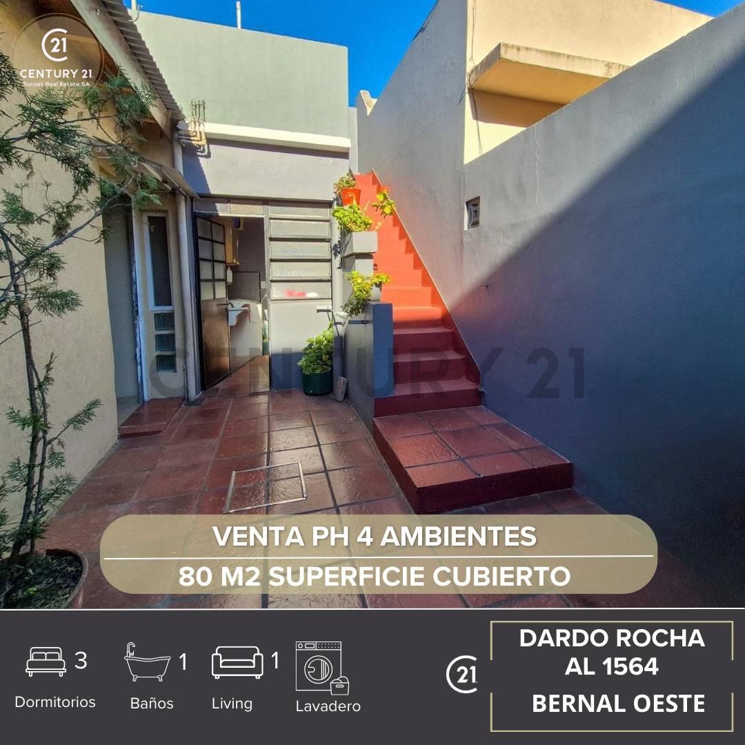 VENTA PH 4 AMBIENTES BERNAL OESTE