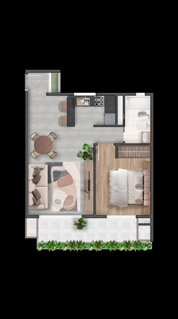 Departamento en Venta en Merlo, USD 78.300