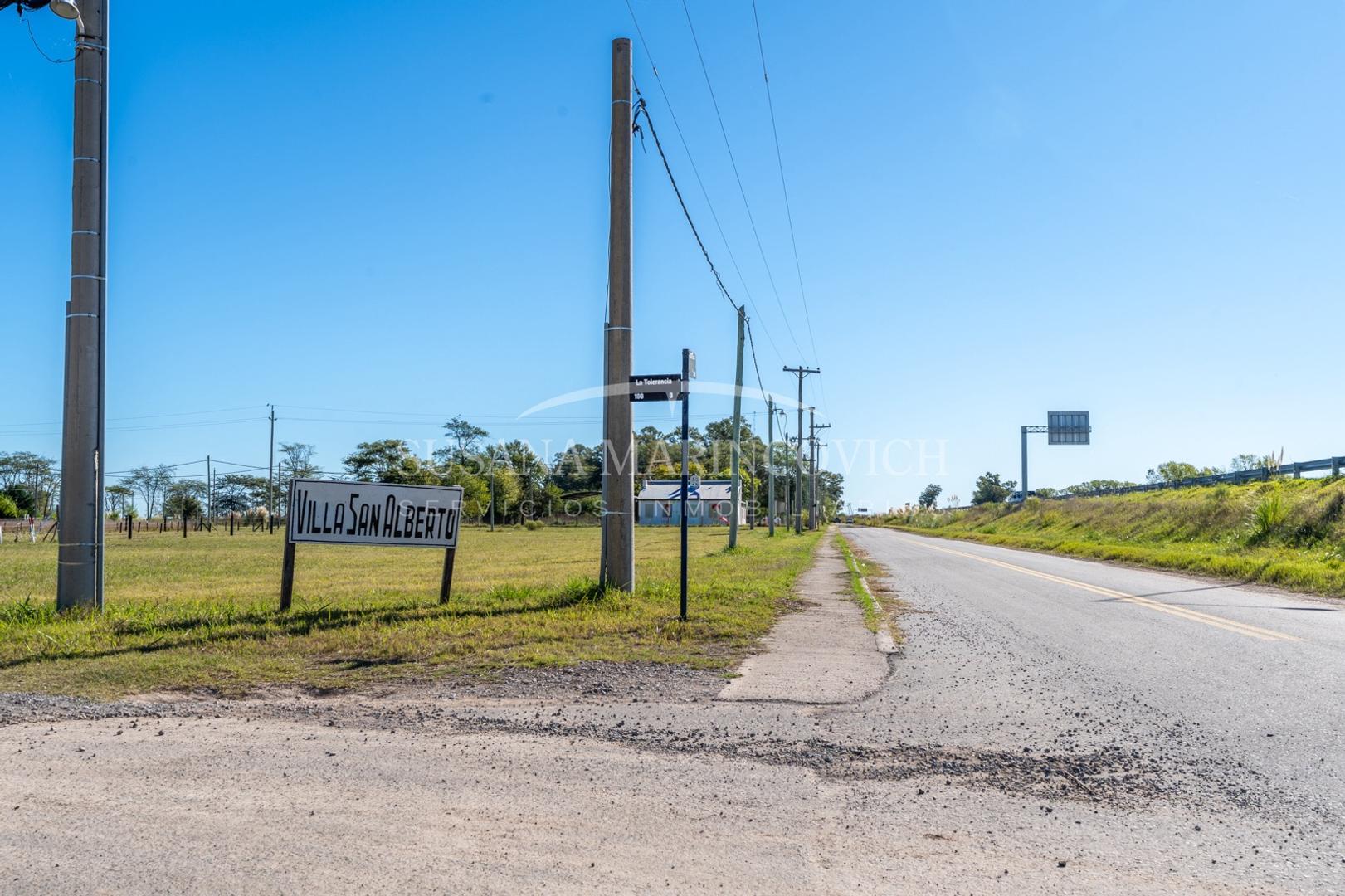LOTE/TERRENO EN VENTA VILLA SAN ALBERTO-SAN ANDRES DE GILES