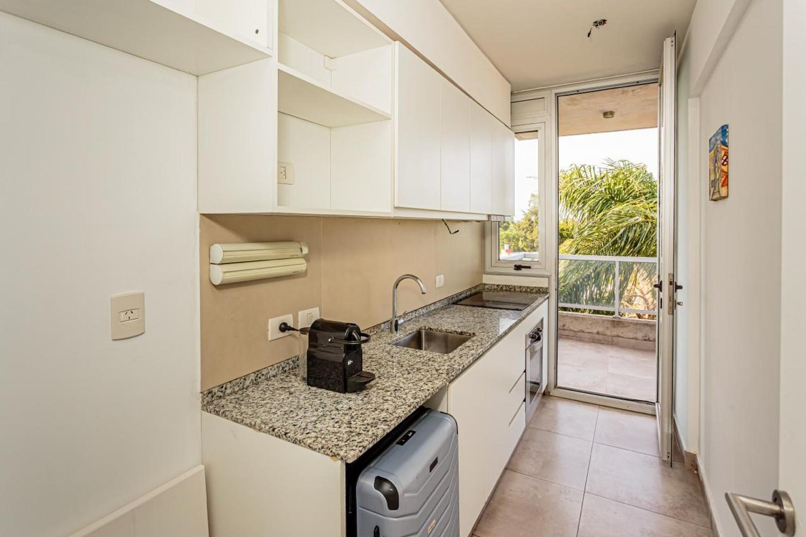 Departamento 2 ambientes con 2 baños