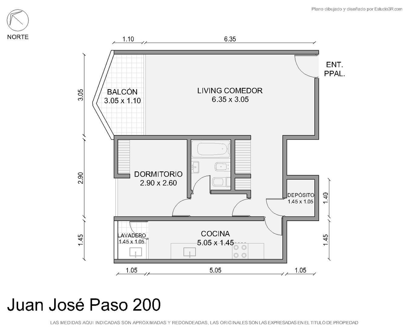 2 AMB. LATERAL CON BALCÓN EN EXQUISITA UBICACIÓN!
