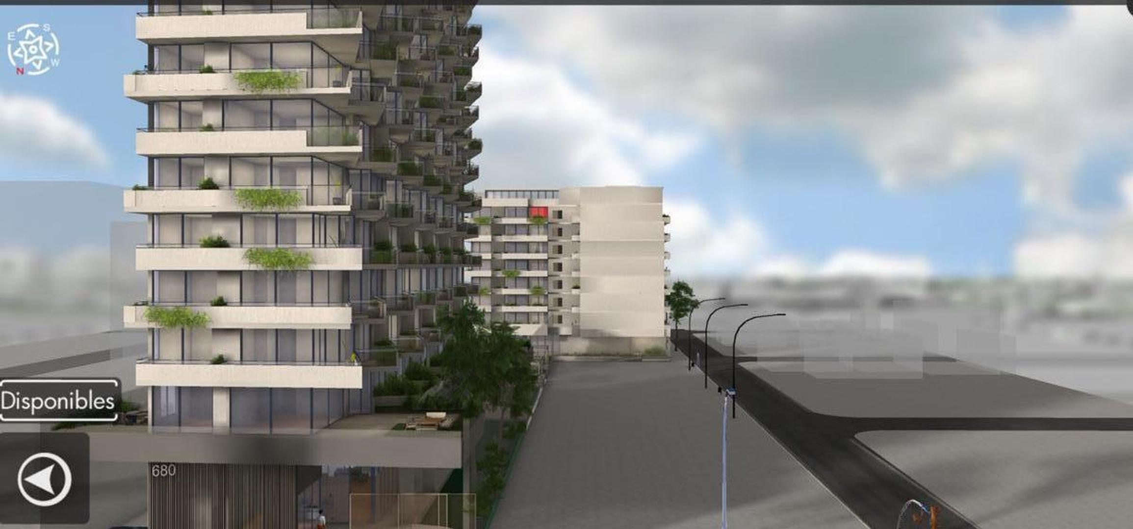 Departamento en Venta de 1 dormitorio