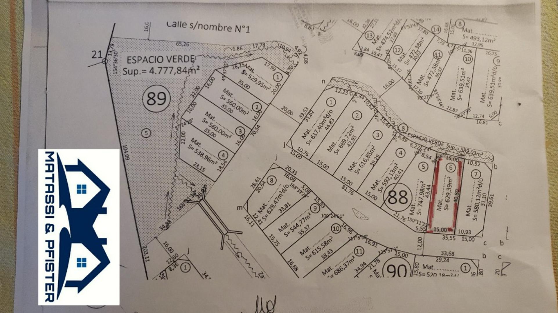 Hermoso terreno en La Eulogia