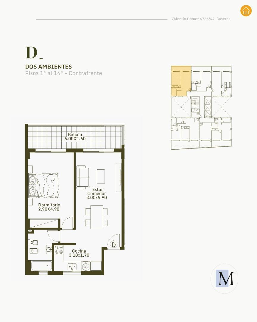 Departamento en Venta A Estrenar