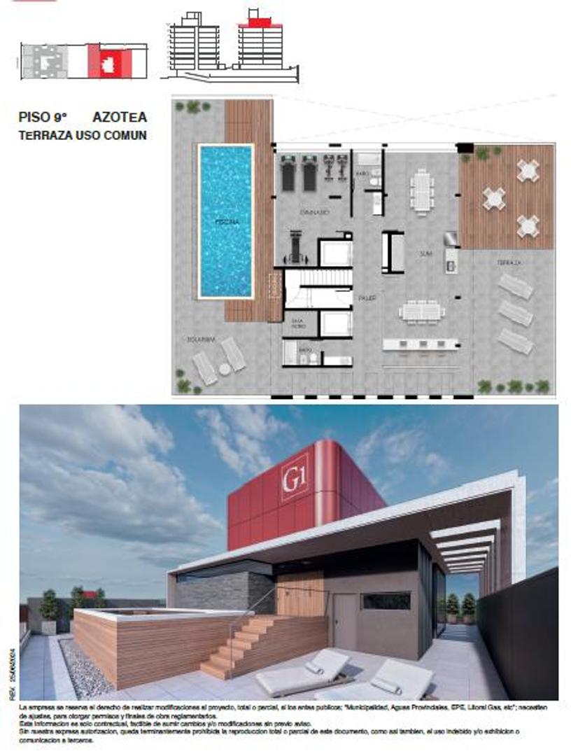 Departamento en Venta de 3 dormitorios