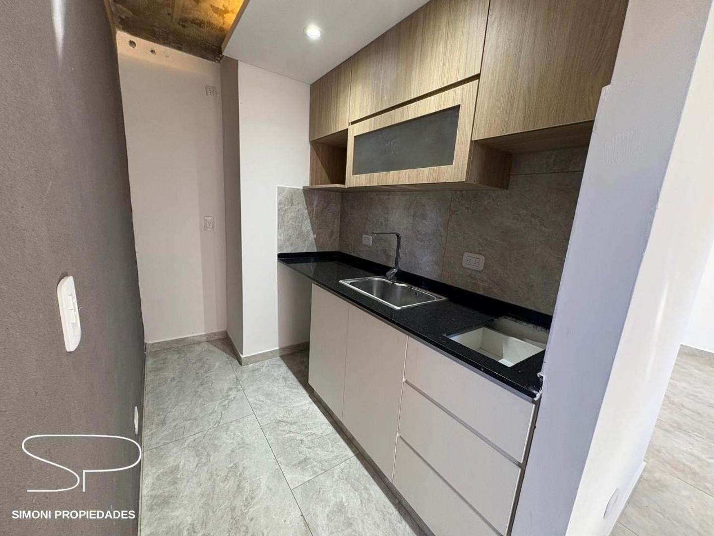 Departamento Monoambiente con 1 baño