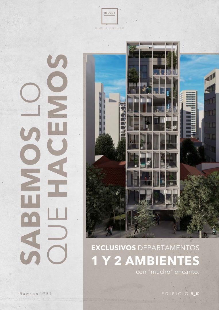 Departamento 2 ambientes con 2 baños